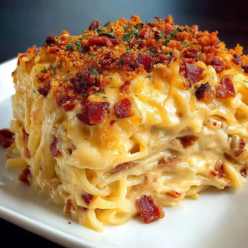 Spicy Southern Cheesy Chicken Spaghetti Casserole Recipe - Recipe Image