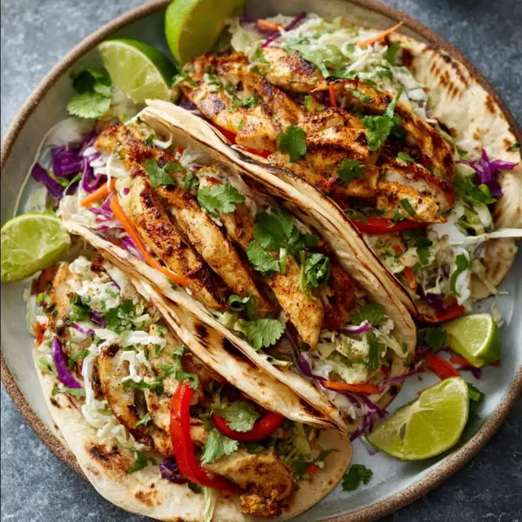 Sheet Pan Chicken Pitas with Herby Ranch Slaw Recipe - Recipe Image