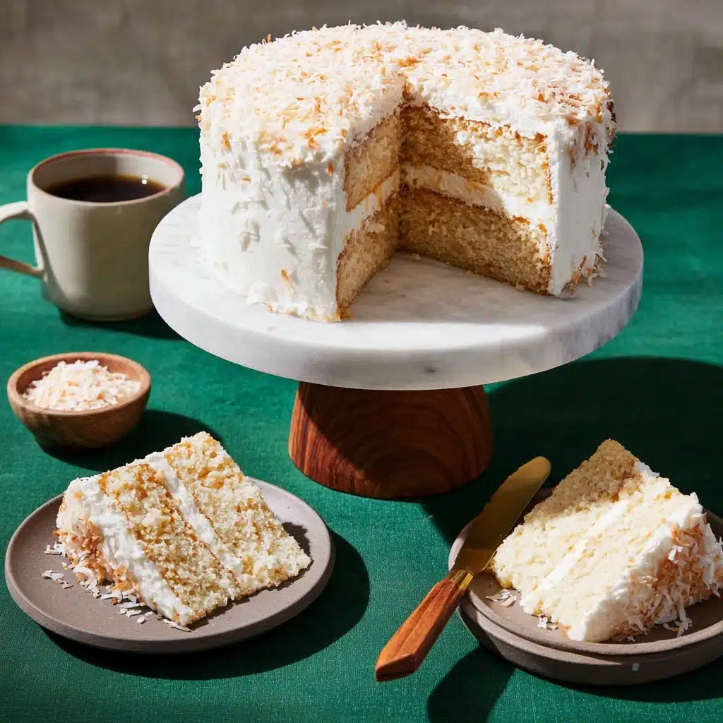 Coconut Cloud Cake Recipe - Recipe Image