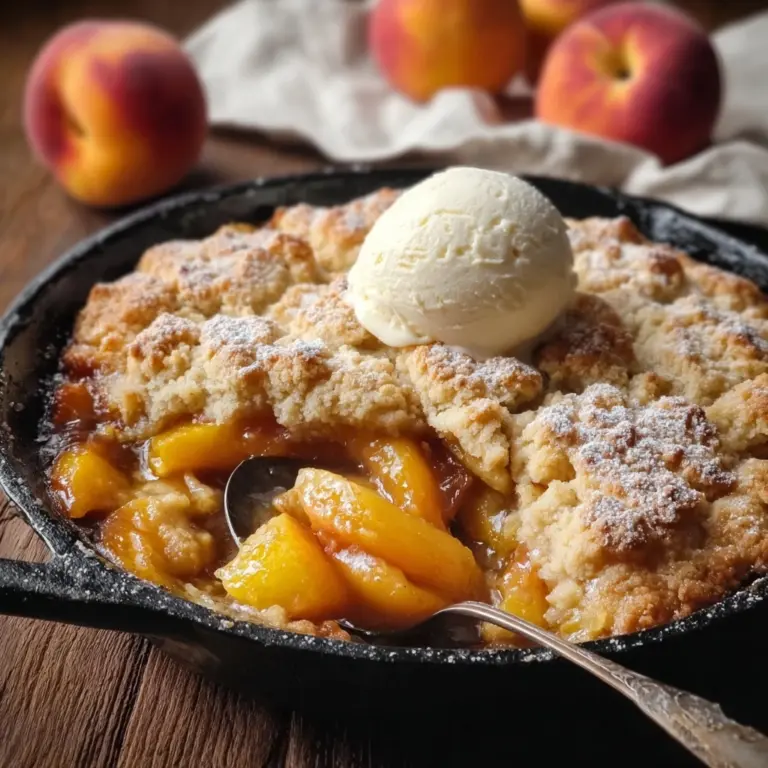 Classic Southern Peach Cobbler Recipe