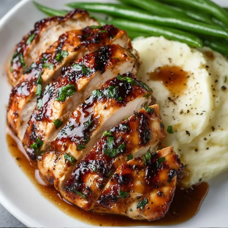 Balsamic Baked Chicken Breast Recipe