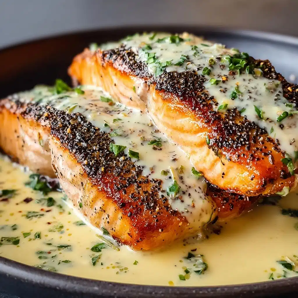 Baked Boursin Salmon Recipe - Recipe Image