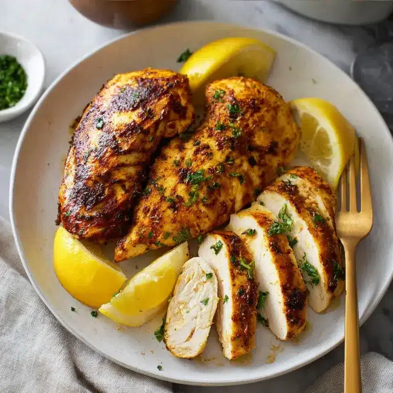 Mediterranean Herb Crusted Grilled Chicken Recipe