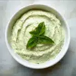 Lemon Basil Hummus Recipe