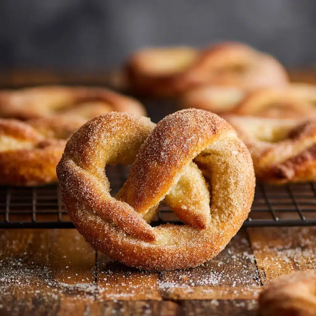 Cinnamon Sugar Soft Pretzels Recipe - Recipe Image