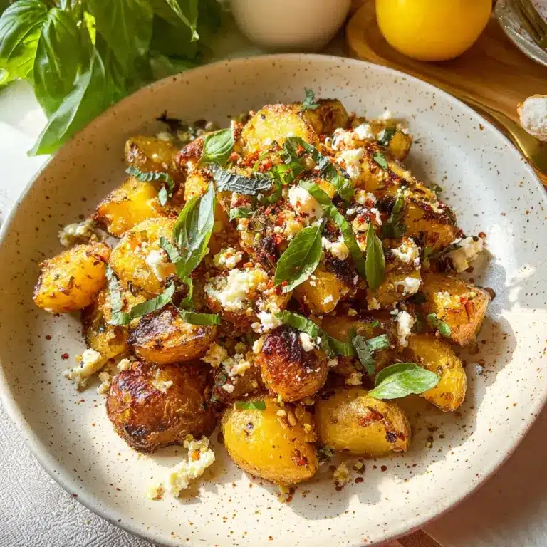 Baked Feta Potatoes Recipe