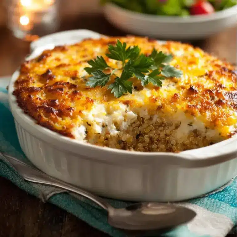 Veggie-Packed Quinoa Casserole Recipe