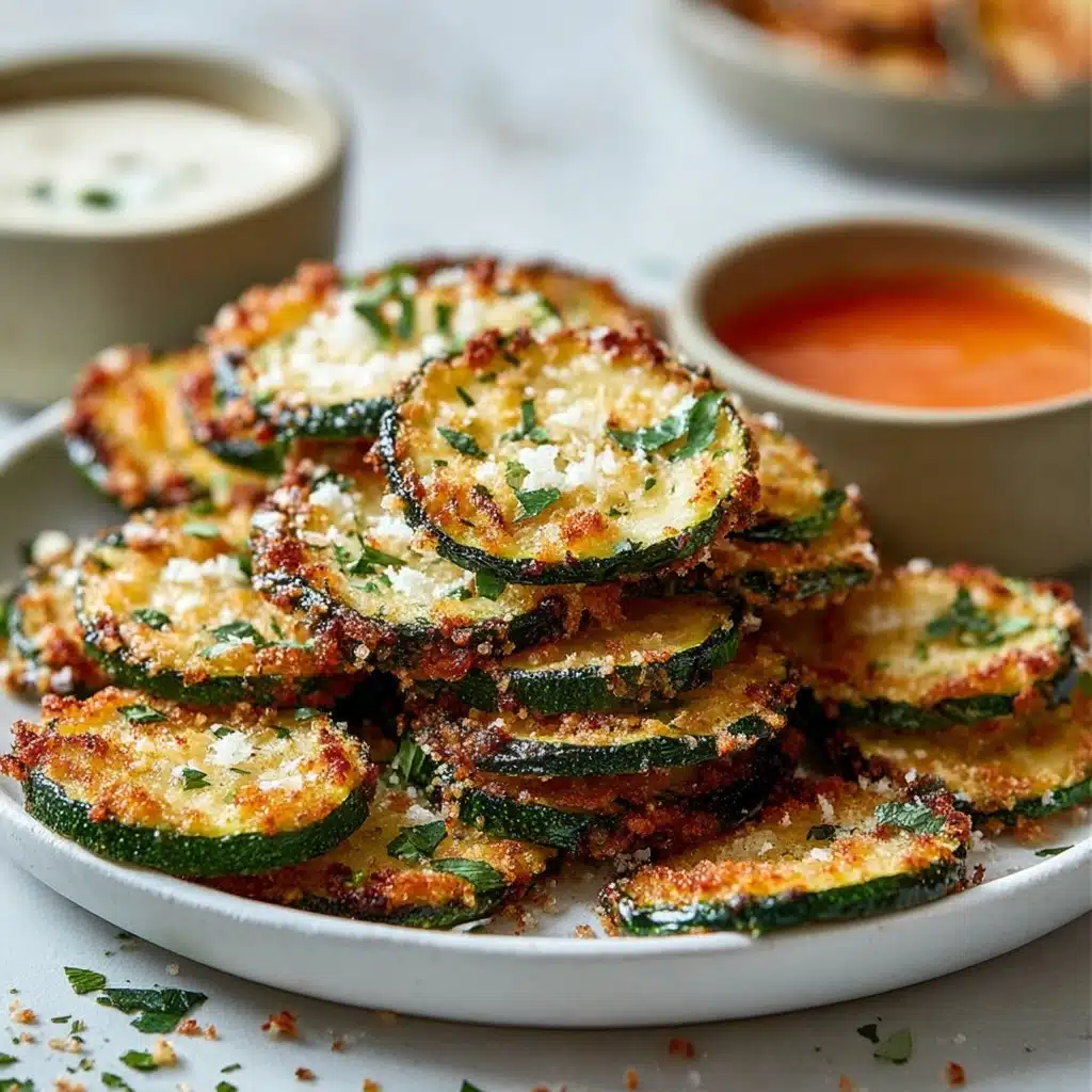 Crispy Baked Parmesan Zucchini Recipe - Recipe Image
