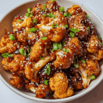 Sweet and Spicy Baked Cauliflower Recipe