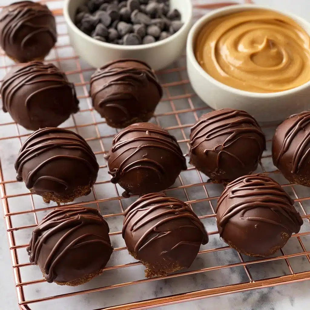 No-Bake Cottage Cheese Brownie Batter Protein Bites Recipe - Recipe Image