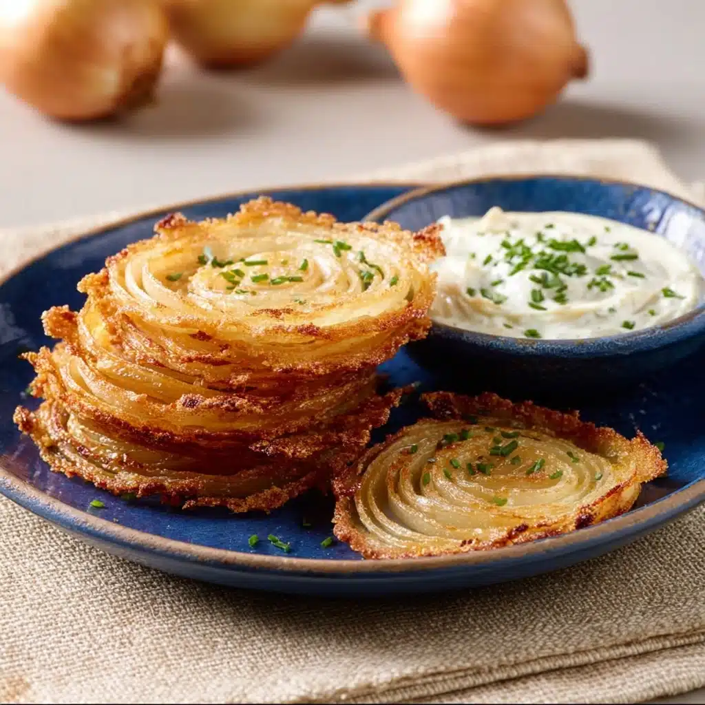 Viral High-Protein Keto Onion Rings Hack  - Recipe Image