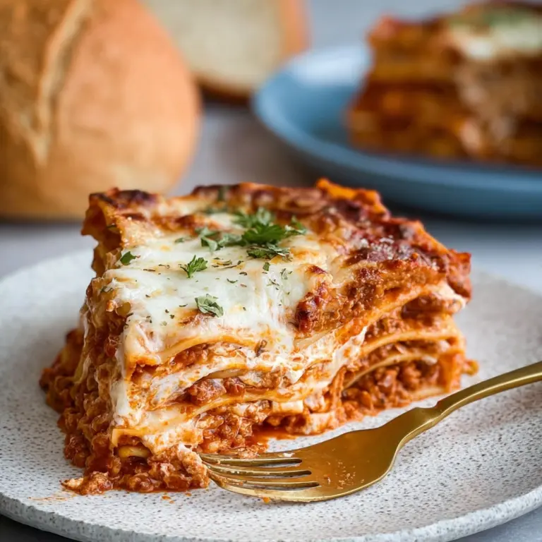 Homemade Lasagna Recipe