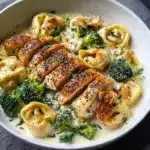 Garlic Parmesan Chicken Tortellini Recipe