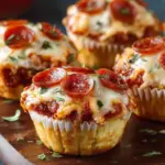 Deep Dish Pizza Cupcakes Recipe