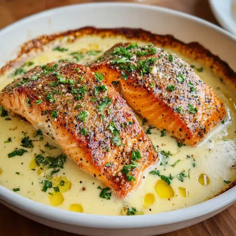 Baked Boursin Salmon Recipe