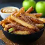 Crispy Air Fryer Apple Fries Recipe