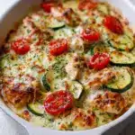Best Mediterranean Chicken Zucchini Bake Recipe