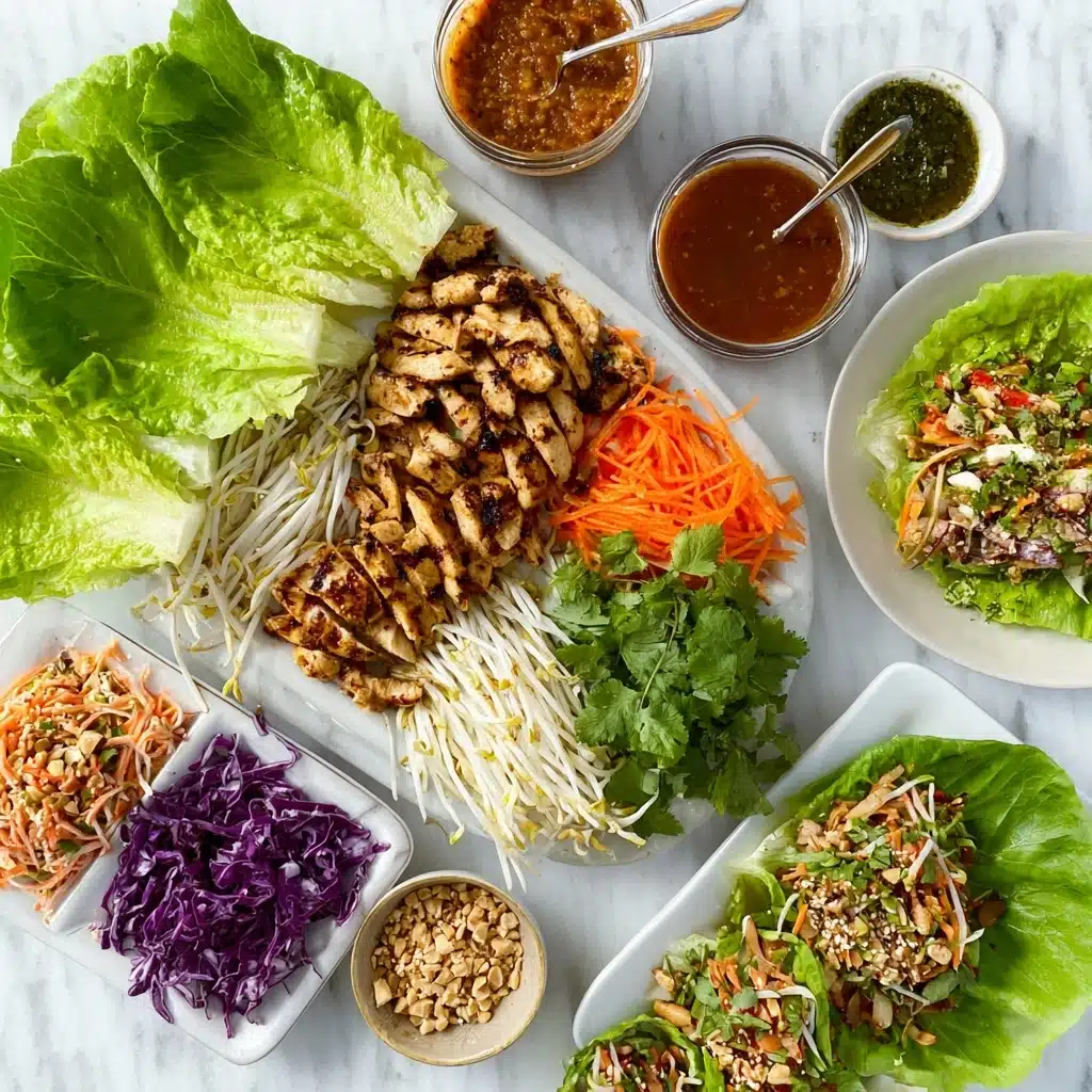 Thai Chicken Lettuce Wraps Recipe - Recipe Image