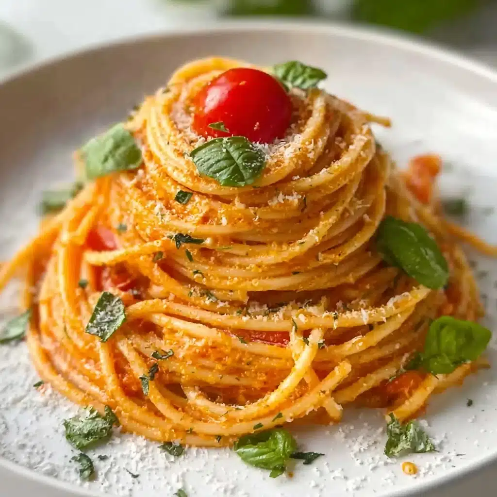 Roasted Tomato and Garlic Ricotta Pasta Recipe - Recipe Image