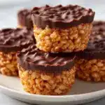 Chocolate Peanut Butter Rice Krispie Cups Recipe