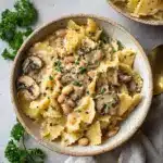 One-Pot Mushroom and White Bean Pasta Recipe