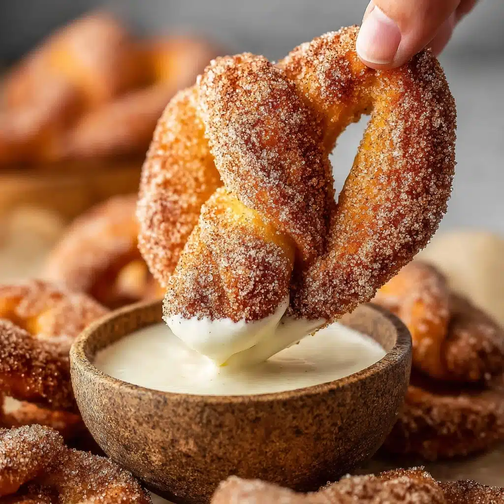 Cinnamon Sugar Soft Pretzels Recipe - Recipe Image