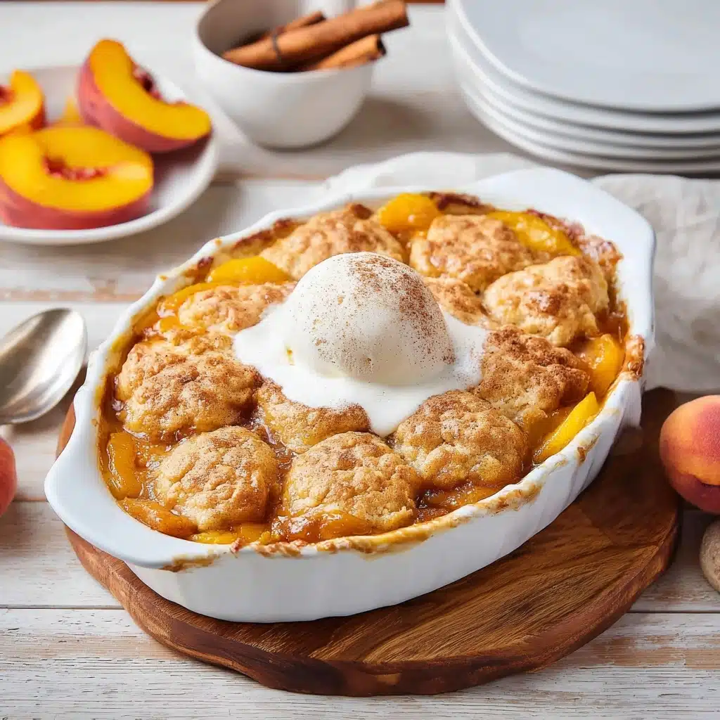 Classic Southern Peach Cobbler Recipe - Recipe Image