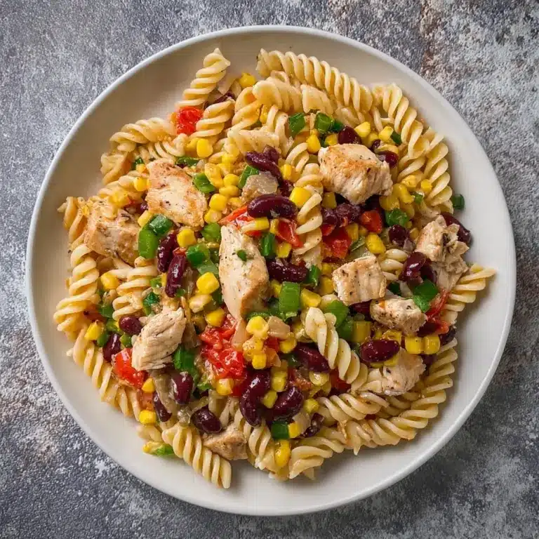 BBQ Chicken Pasta Salad Recipe