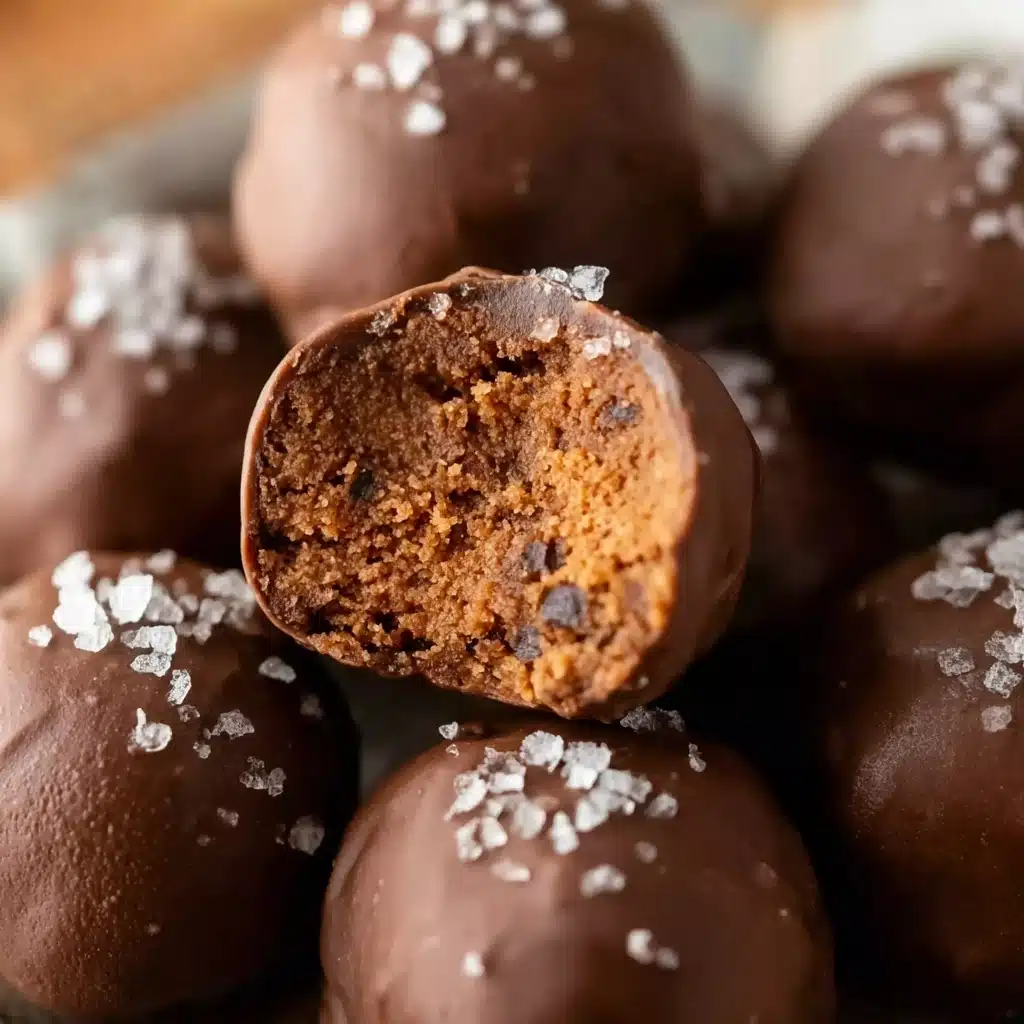 No-Bake Cottage Cheese Brownie Batter Protein Bites Recipe - Recipe Image