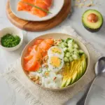 Cottage Cheese Salad With Smoked Salmon & Avocado Recipe