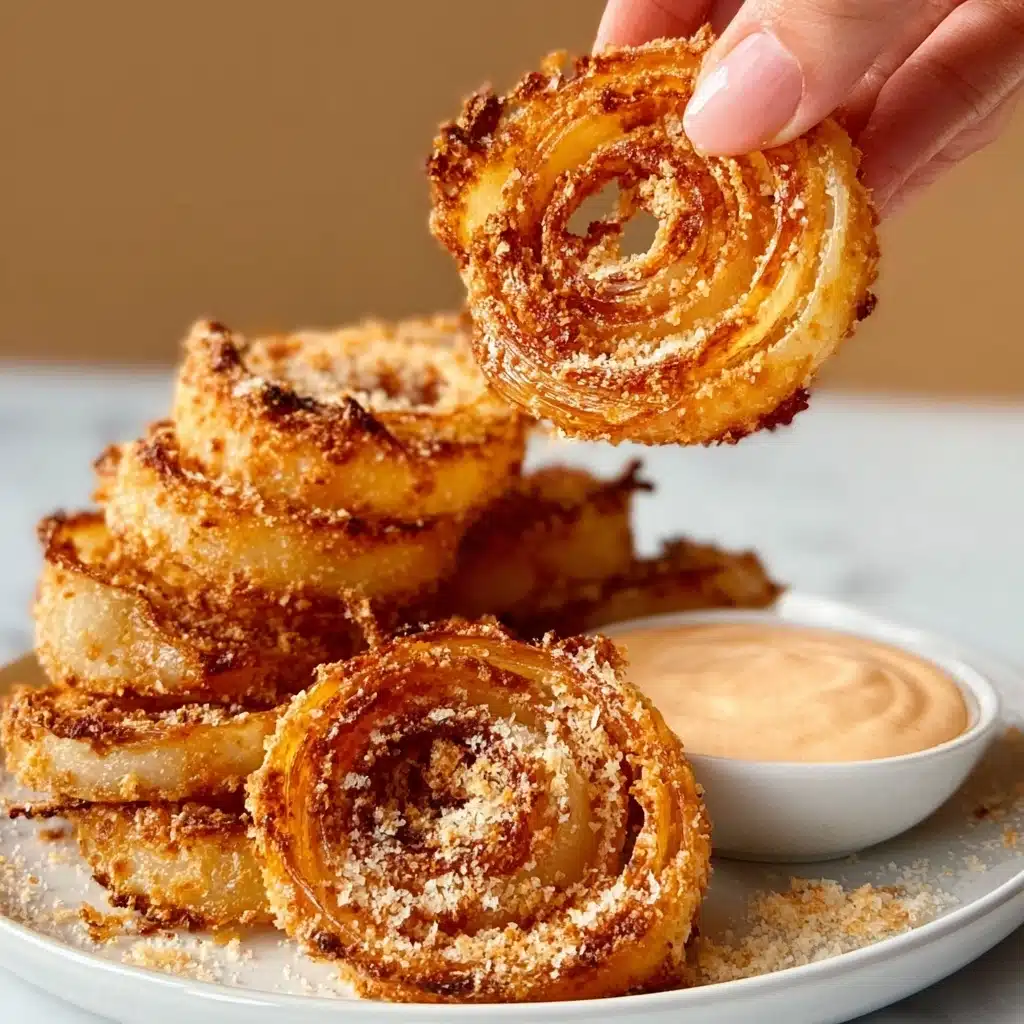 Viral High-Protein Keto Onion Rings Hack  - Recipe Image