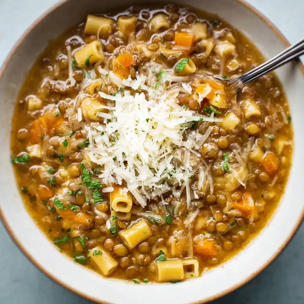 THE BEST PASTA WITH LENTILS Recipe - Recipe Image
