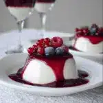 Panna Cotta with Berry Sauce Recipe