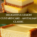 Italian Grandma’s Lemon Custard Cake – Classic Recipe