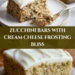 Simple Zucchini Bars Recipe
