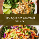 Thai Quinoa Crunch Salad: A Refreshing Healthy Delight! Recipe