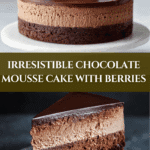 Easy Chocolate Mousse Cake Recipe
