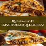 Smashburger Quesadillas Recipe