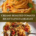 Roasted Tomato and Garlic Ricotta Pasta Recipe