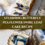 Baking with Color: Butterfly Pea Flower Loaf Cake Recipe