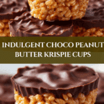 Chocolate Peanut Butter Rice Krispie Cups Recipe