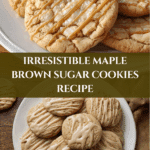 Maple Brown Sugar Cookies Recipe