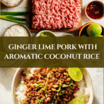 Ginger Lime Pork with Coconut Rice Recipe
