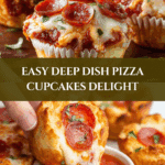 Deep Dish Pizza Cupcakes Recipe