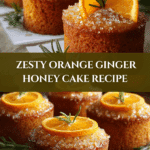Orange Ginger Honey Cake Recipe