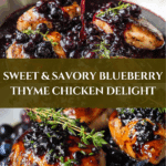The Best Blueberry Thyme Chicken Recipe