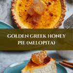Golden Greek Honey Pie (Melopita) Recipe