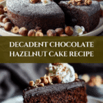 Easy Chocolate Hazelnut Cake Recipe