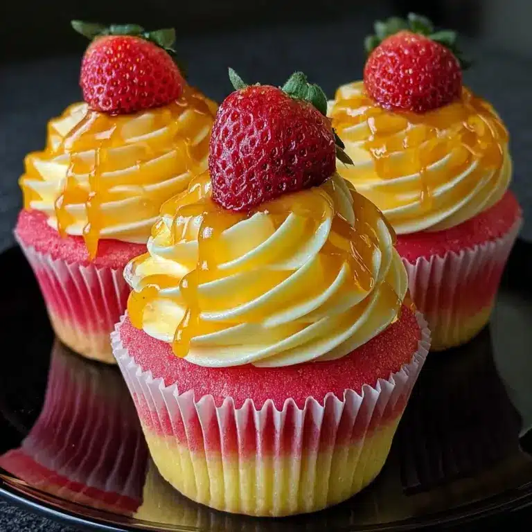 Strawberry Mango Margarita Cupcakes Recipe