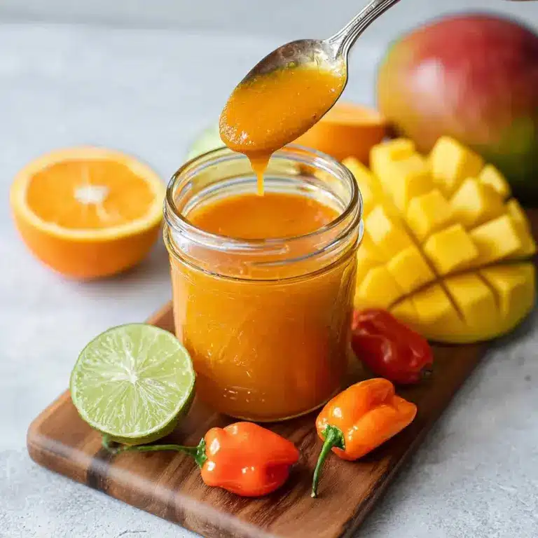 Mango Habanero Honey Garlic Sauce Recipe